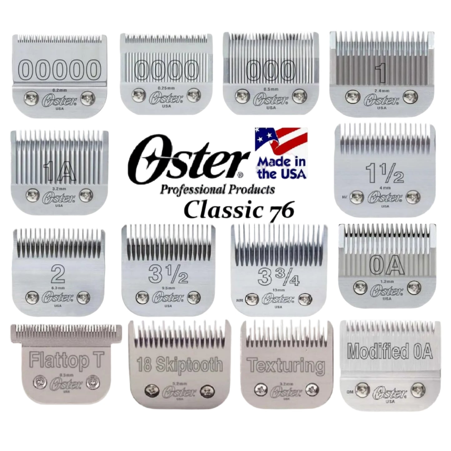 Oster A5 Clipper Blades
