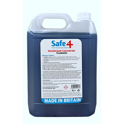 Safe4 Disinfectant Concentrate (5L)