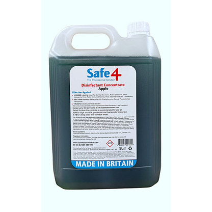 Safe4 Disinfectant Concentrate (5L)