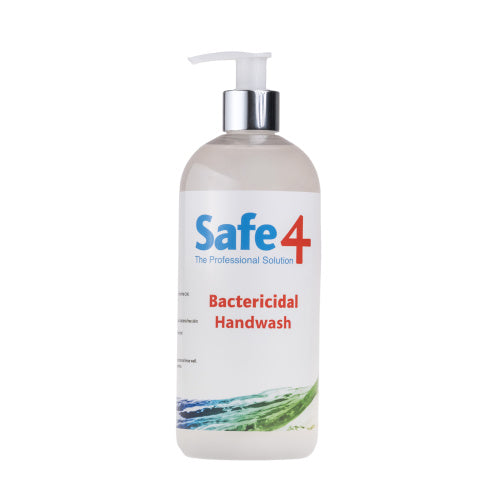 Safe4 Bactericidal Hand Wash (500ml)
