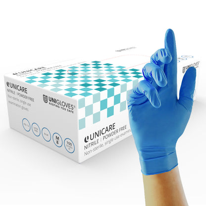 UniGloves - Unicare - Nitrile - Blue