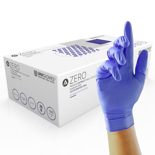 UniGloves - ZERO - Nitrile - Blue
