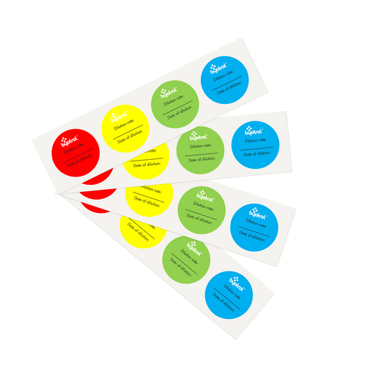 Colour-Coded Dilution Stickers