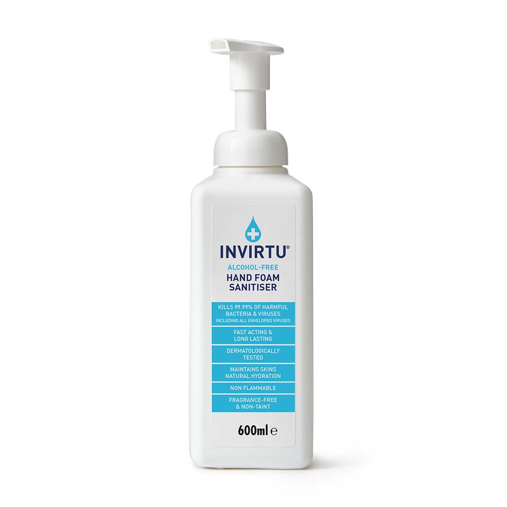 INVIRTU Alcohol Free Hand Foam Sanitiser