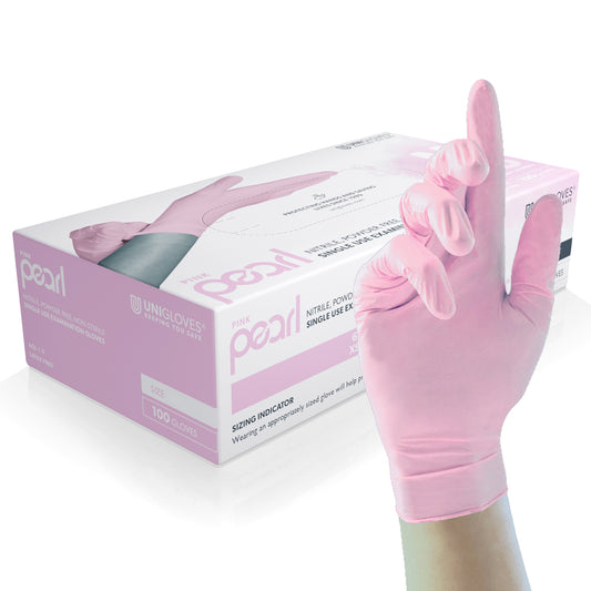 UniGloves - Pearl - Nitrile - Pink