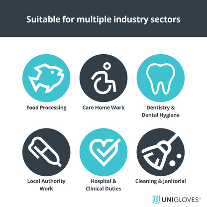 UniGloves - Unicare Stretch - Vinyl - Natural - EN455