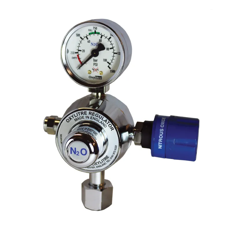 N₂O Regulator - Standard - Self Sealing Valve Outlet
