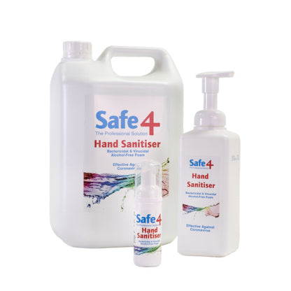 Safe4 Alcohol-Free Foaming Hand Sanitiser
