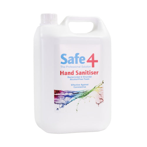 Safe4 Alcohol-Free Foaming Hand Sanitiser